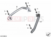 BMW Motorrad BMW 2023 C models C 400 X 21 (0C31, 0C33) Handle rear | Handle rear