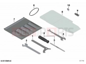 BMW Motorrad BMW 2023 C models C 400 X 21 (0C31, 0C33) Additional tool kit | Additional tool kit