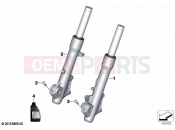BMW Motorrad BMW 2023 C models C 400 X 21 (0C31, 0C33) Fork leg | Fork leg