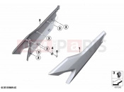 BMW Motorrad BMW 2020 C models C 400 X 21 (0C31, 0C33) Fairing side section | Fairing side section