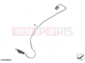 BMW Motorrad BMW 2020 C models C 400 X 21 (0C31, 0C33) Cable trunk light | Cable trunk light