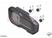 BMW Motorrad BMW 2020 C models C 400 X 21 (0C31, 0C33) Instrument cluster | Instrument cluster