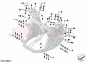 BMW Motorrad BMW 2020 C models C evolution (0C03) Front support, left / right | Front support, left / right