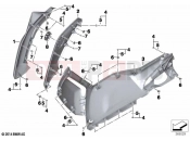 BMW Motorrad BMW 2020 C models C evolution (0C03) Fairing side section, front | Fairing side section, front