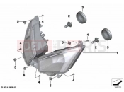 BMW Motorrad BMW 2020 C models C evolution (0C03) Headlight | Headlight