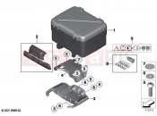 BMW Motorrad BMW 2021 C models CE04 (0C51, 0C53) Vario topcase