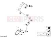 BMW Motorrad BMW 2021 C models CE04 (0C51, 0C53) Speed sensor, front | Speed sensor, front