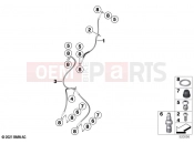 BMW Motorrad BMW 2021 C models CE04 (0C51, 0C53) Brake lines, front