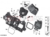 BMW Motorrad BMW 2021 C models CE04 (0C51, 0C53) Storage compartment front section