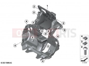 BMW Motorrad BMW 2021 C models CE04 (0C51, 0C53) Front panel carrier
