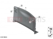 BMW Motorrad BMW 2021 C models CE04 (0C51, 0C53) Radiator trim