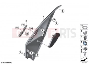 BMW Motorrad BMW 2021 C models CE04 (0C51, 0C53) Side trim panel