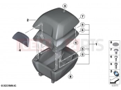 BMW Motorrad BMW 2021 C models CE04 (0C51, 0C53) Topcase 30 l