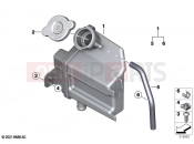 BMW Motorrad BMW 2021 C models CE04 (0C51, 0C53) Expansion tank