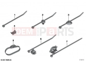 BMW Motorrad BMW 2021 C models CE04 (0C51, 0C53) Cable tie, cable tie with holder