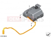 BMW Motorrad BMW 2021 C models CE04 (0C51, 0C53) Integrated charging module | Integrated charging module