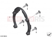 BMW Motorrad BMW 2021 C models CE04 (0C51, 0C53) Holder, charging socket | Holder, charging socket
