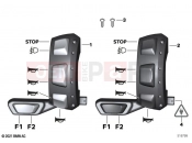 BMW Motorrad BMW 2021 C models CE04 (0C51, 0C53) Additional switch special vehicle left 2 | Additional switch special vehicle left 2