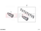 BMW Motorrad BMW 2021 C models CE04 (0C51, 0C53) Lock cylinder