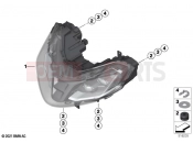 BMW Motorrad BMW 2021 C models CE04 (0C51, 0C53) LED headlight | LED headlight