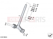 BMW Motorrad BMW 2021 C models CE04 (0C51, 0C53) Fork bridge | Fork bridge