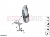 BMW Motorrad BMW 2021 C models CE04 (0C51, 0C53) Fire extinguisher holder