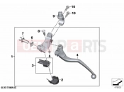 BMW Motorrad BMW 2020 F models F 750 GS (0B08, 0B18) Clutch control assembly | Clutch control assembly