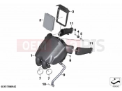BMW Motorrad BMW 2020 F models F 750 GS (0B08, 0B18) Intake silencer | Intake silencer