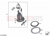 BMW Motorrad BMW 2020 F models F 750 GS (0B08, 0B18) Fuel pump / lever sensor | Fuel pump / lever sensor
