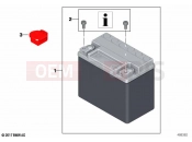 BMW Motorrad BMW 2020 F models F 750 GS (0B08, 0B18) battery | battery