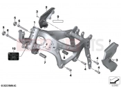 BMW Motorrad BMW 2020 F models F 750 GS (0B08, 0B18) Front frame | Front frame