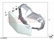 BMW Motorrad BMW 2020 F models F 750 GS (0B08, 0B18) Set, headlight guard | Set, headlight guard
