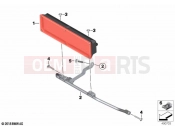 BMW Motorrad BMW 2020 F models F 750 GS (0B08, 0B18) Stop signal transmitter, front | Stop signal transmitter, front