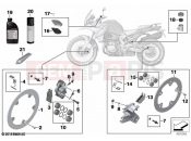 Service, brakes - BMW Motorrad F 850 GS (0B09, 0B19) 2023