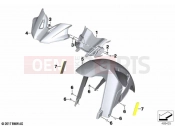 Front-wheel cover - BMW Motorrad F 850 GS (0B09, 0B19) 2023