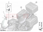 BMW Motorrad BMW 2023 F models F 850 GS (0B09, 0B19) Single key locking system EWS 4 | Single key locking system EWS 4