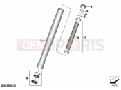 BMW Motorrad BMW 2023 F models F 850 GS (0B09, 0B19) Stanchion | Stanchion