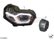 LED headlight with daytime running light - BMW Motorrad F 850 GS (0B09, 0B19) 2023