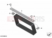 BMW Motorrad BMW 2023 F models F 850 GS (0B09, 0B19) Additional battery holder | Additional battery holder