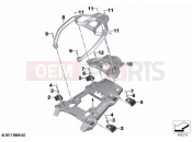 Luggage grid 2 - BMW Motorrad F 850 GS (0B09, 0B19) 2023
