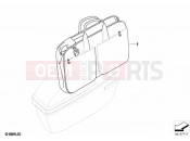 Inner pocket, case, official-use 2 - BMW Motorrad F 850 GS (0B09, 0B19) 2023