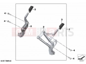 Case holder, Vario case 2 - BMW Motorrad F 850 GS (0B09, 0B19) 2023