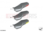 BMW Motorrad BMW 2023 F models F 850 GS (0B09, 0B19) Seat bench 3 | Seat bench 3