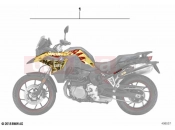 BMW Motorrad BMW 2023 F models F 850 GS (0B09, 0B19) Sticker set 4 | Sticker set 4