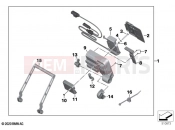 BMW Motorrad BMW 2023 F models F 850 GS (0B09, 0B19) Navigation preparation 2 | Navigation preparation 2