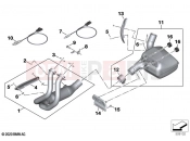 Exhaust manifold with front silencer 2 2 - BMW Motorrad F 850 GS (0B09, 0B19) 2023