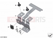 BMW Motorrad BMW 2023 F models F 850 GS (0B09, 0B19) Holder, battery | Holder, battery