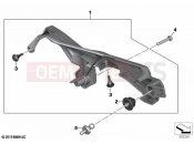 BMW Motorrad BMW 2023 F models F 850 GS (0B09, 0B19) Cover, cable runway | Cover, cable runway