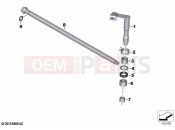 BMW Motorrad BMW 2023 F models F 850 GS (0B09, 0B19) Clutch operator with lever | Clutch operator with lever