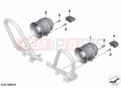 BMW Motorrad BMW 2023 F models F 850 GS (0B09, 0B19) Signal system, electronic | Signal system, electronic